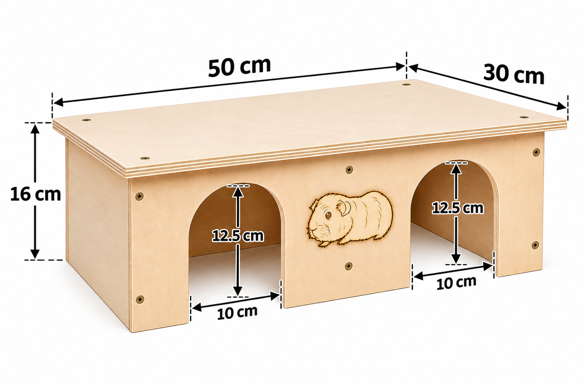 Guinea Pig House Double Storey