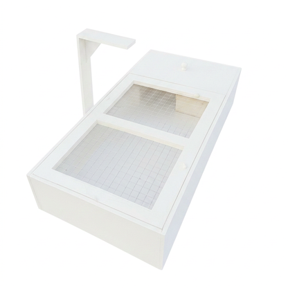 Tortoise Table with Mesh Lid | Handmade in UK