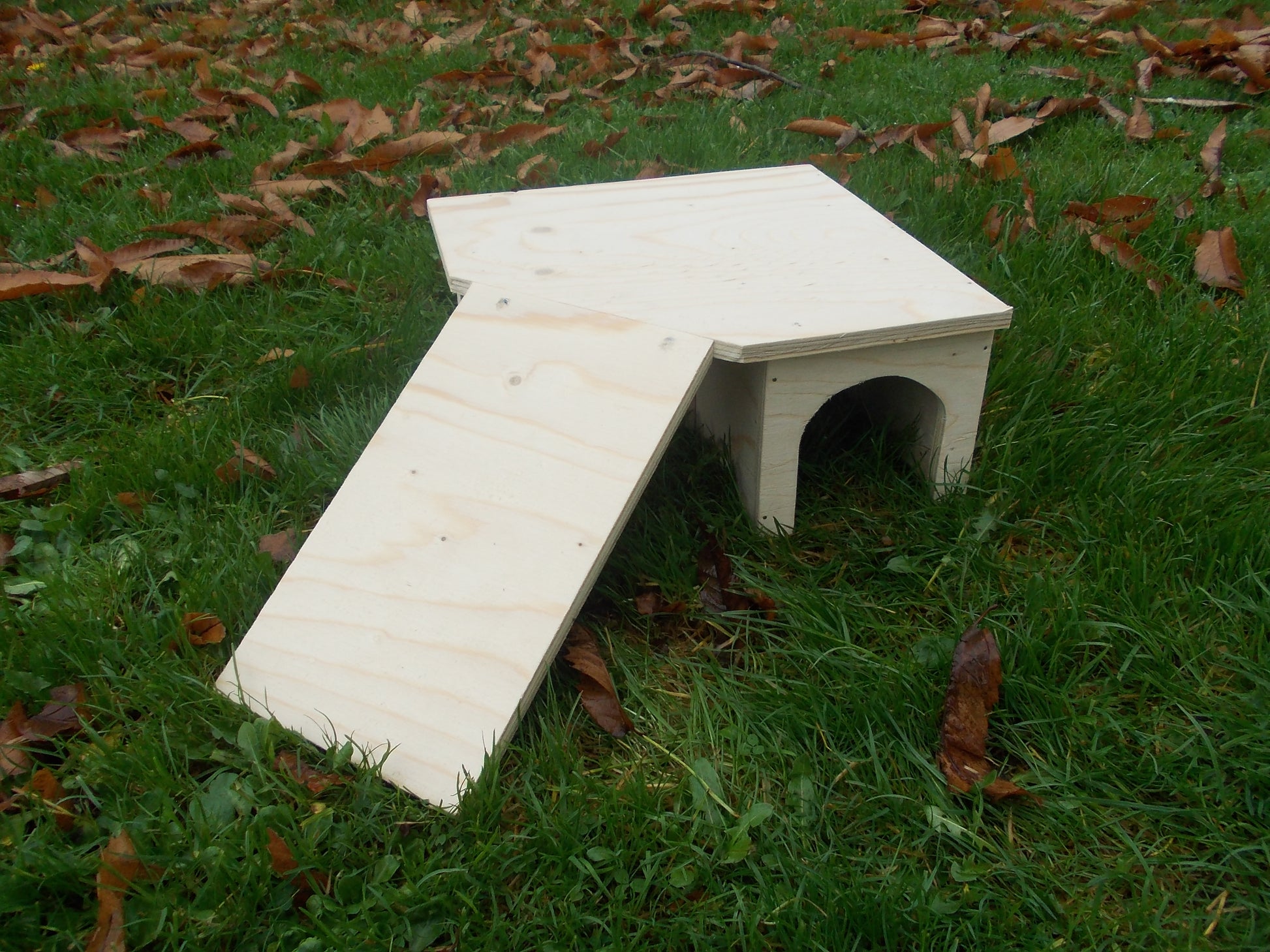 Guinea Pig House Two Tier with Ramp.