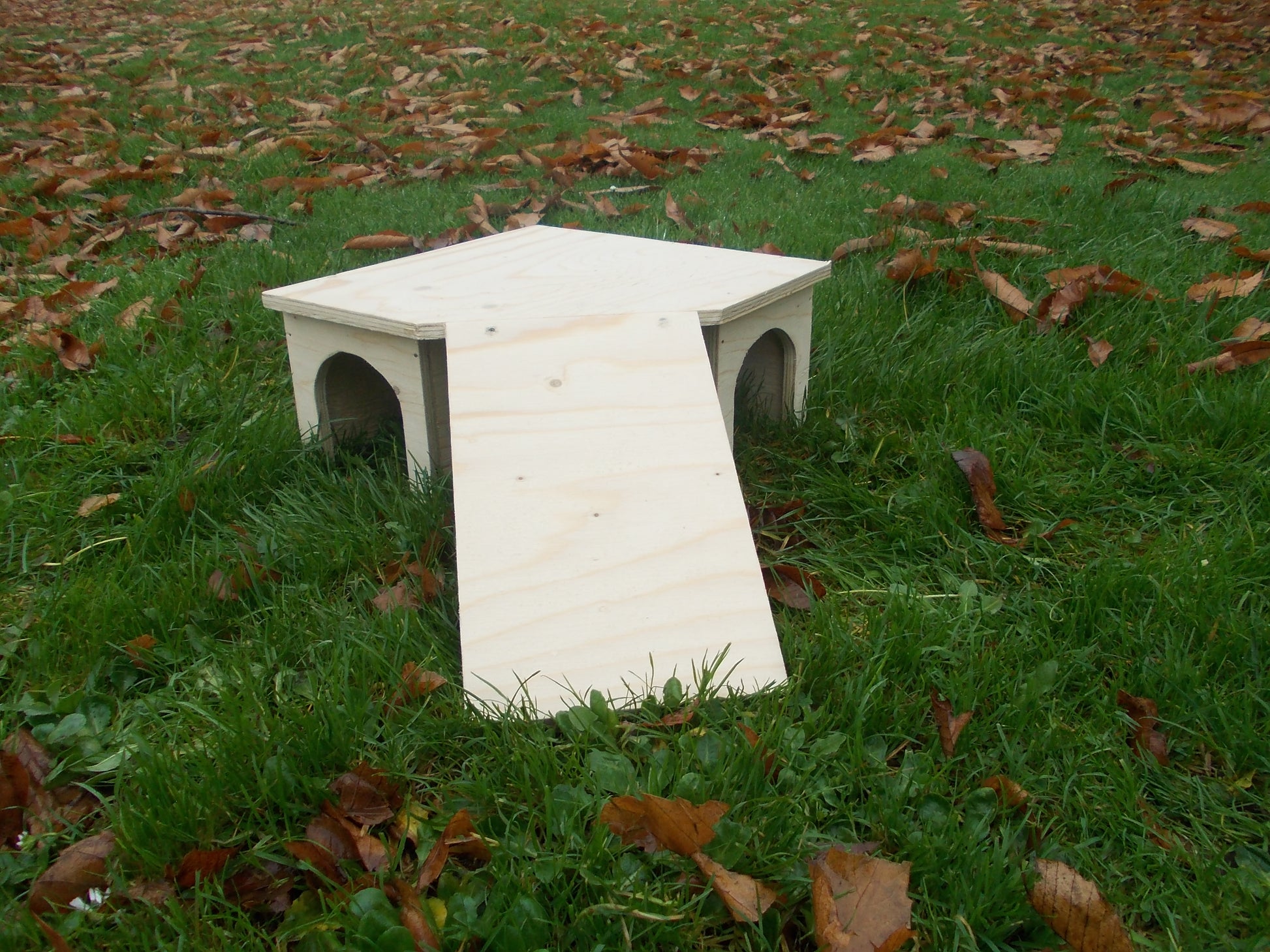 Guinea Pig House Two Tier with Ramp.