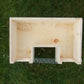 Guinea Pig House with Hay Rack BY WOODEN WORLD.